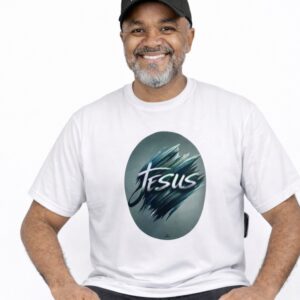 SHIRT JESUS OVAL
