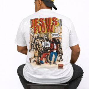 CAMISETA JESUS FLOW (DTG)